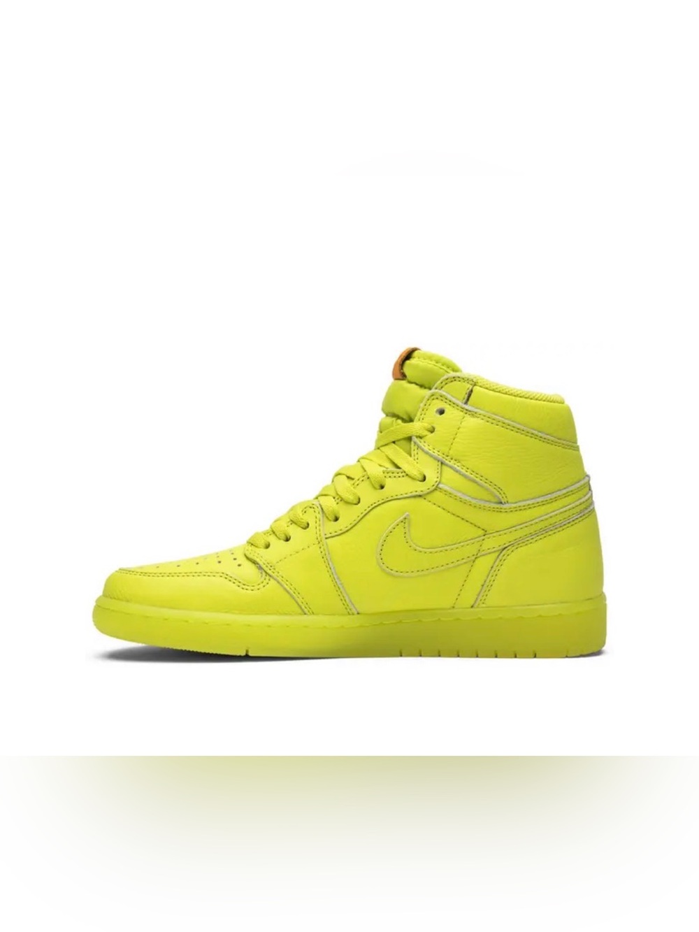 Air Jordan 1 Retro High OG Gatorade Lime G8RD 'Cyber' 2017 Men’s Size 13 New - Picture 11 of 12